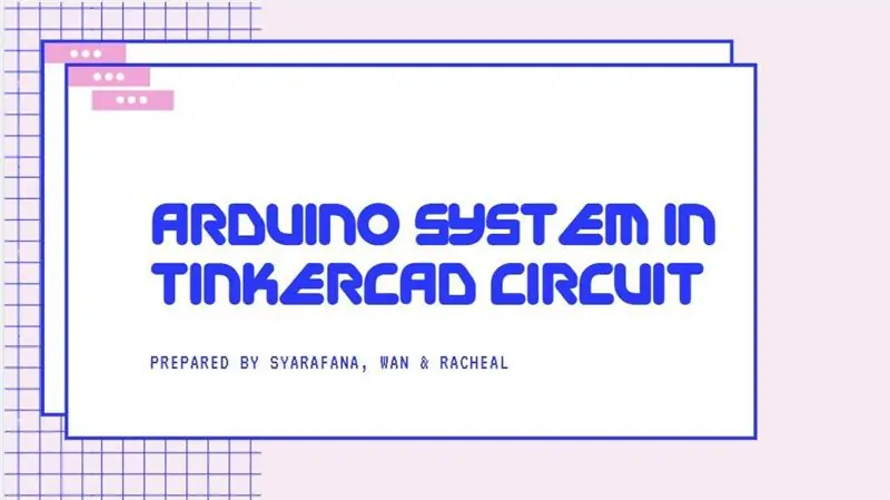 (LED med bryter) Arduino -simulering ved bruk av Tinkercad Circuit