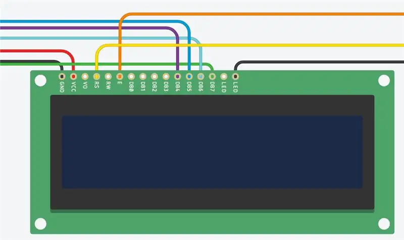 LCD -anslutningar