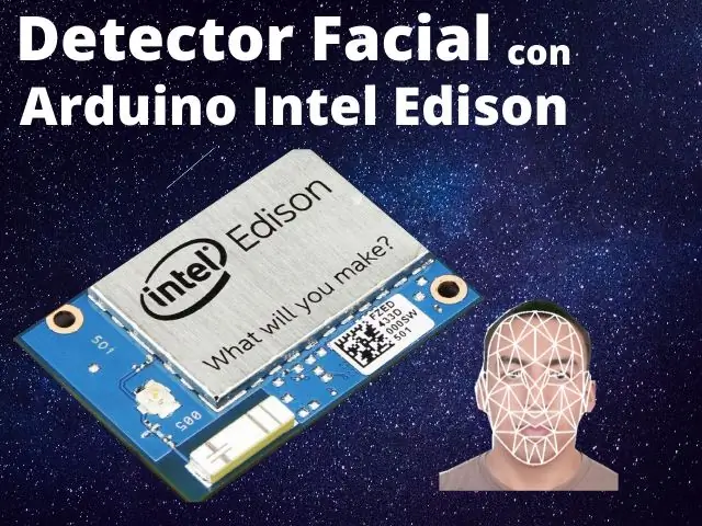 Intel Edison менен Arduino De Rostros