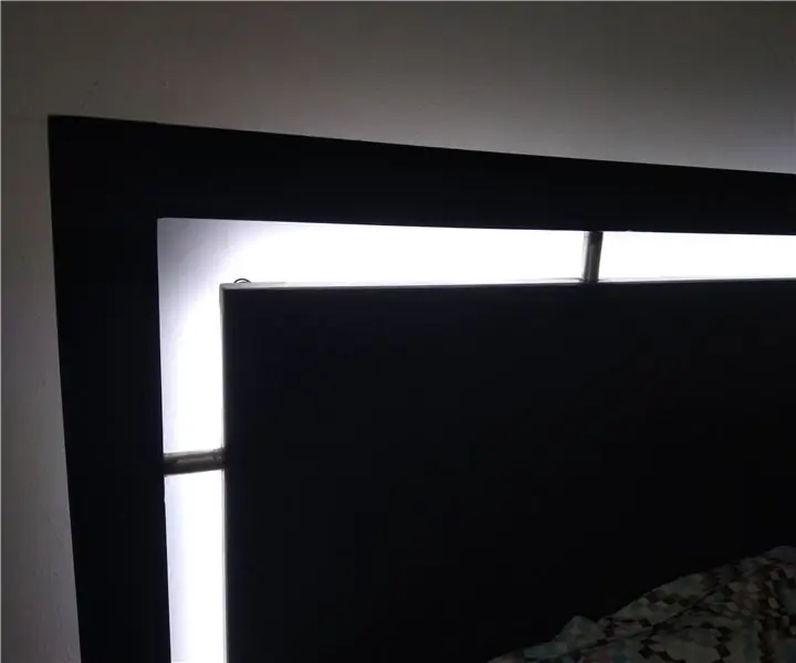 Lâmpada LED Stripe da cabeceira da cama com ESP8266-01: 5 etapas