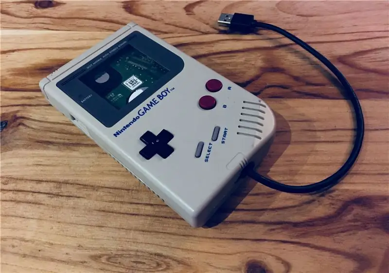 Retro ekstern stasjon Game Boy