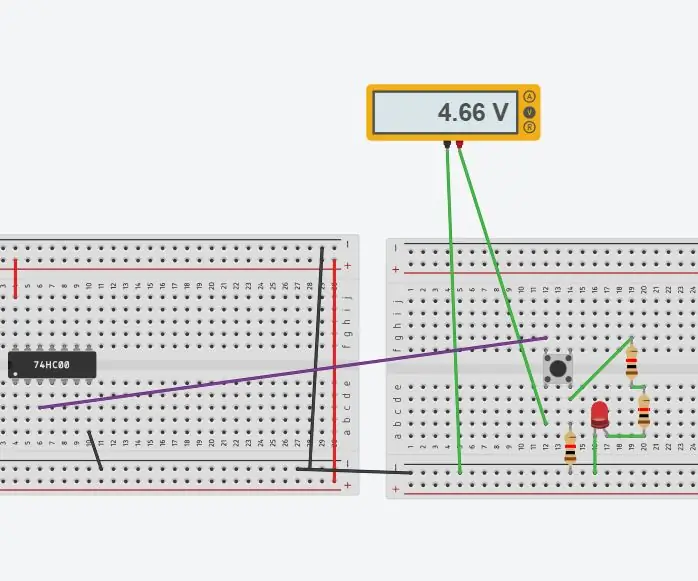 Utilizarea unui circuit pentru măsurarea tensiunilor de poartă digitale: 7 pași