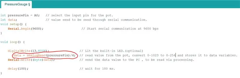 Trinn 3: Skrive Arduino Sketch og last den til Uno