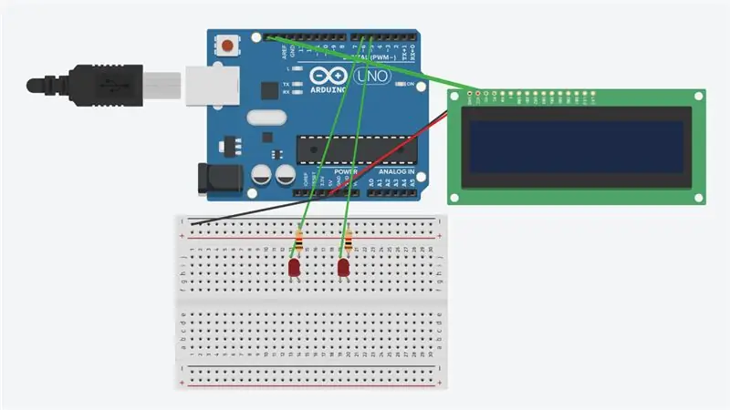 LEDləri Breadboard -a bağlayın