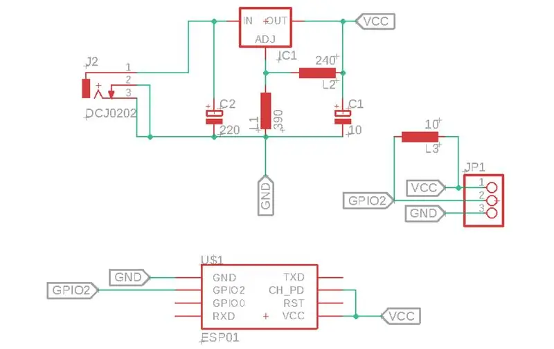 Projeto de circuito e PCB