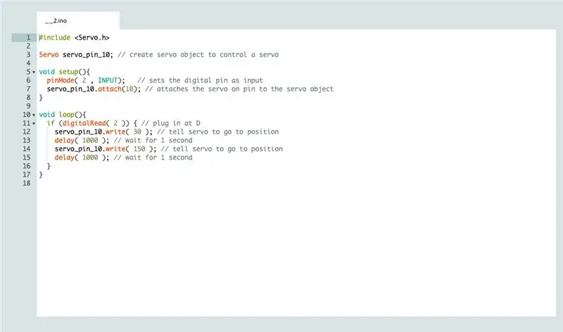 Son: Kodu Arduino Anakartına Girin