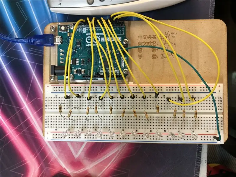 O Circuito Completo + Materiais + O Código