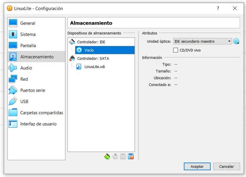 Configurar El LinuxLite En La Maquina Virtual