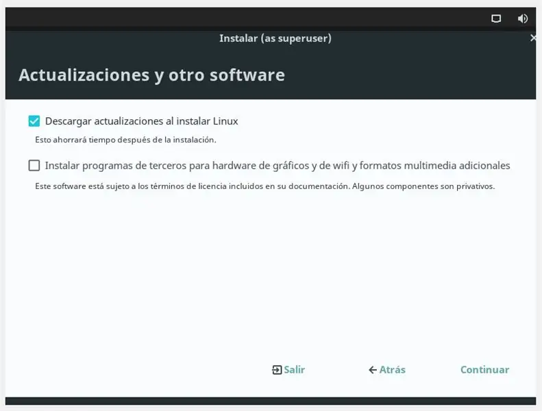 Instalacion LinuxLite