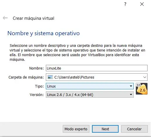 Crea Una Maquina Virtual Nueva (2)