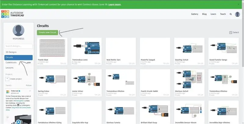 Membuka Tinker CAD