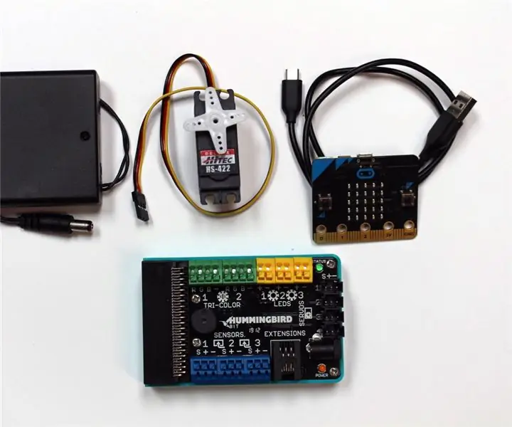 Micro: bit With Hummingbird: 6 βήματα