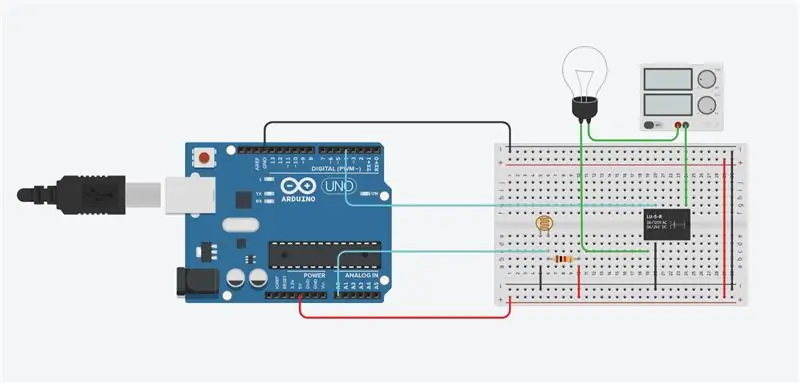 Taa ya Ukali wa Mwanga wa Arduino - Jasdeep