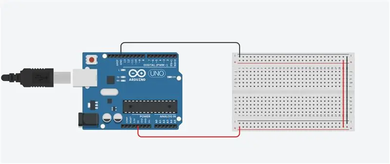 Connecteu GND i 5V