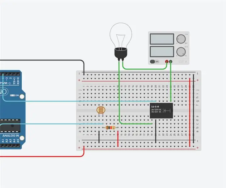 Llum d'intensitat de llum Arduino - Jasdeep: 6 passos