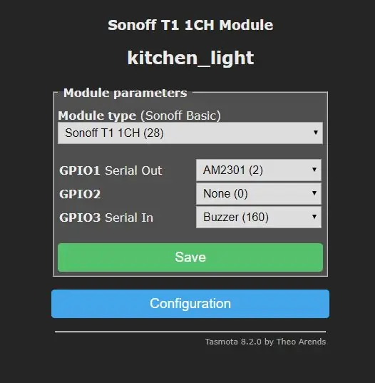 Configuração de Firmware