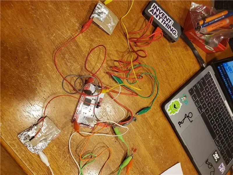 Makey Makey Učebňa Toaleta Tracker