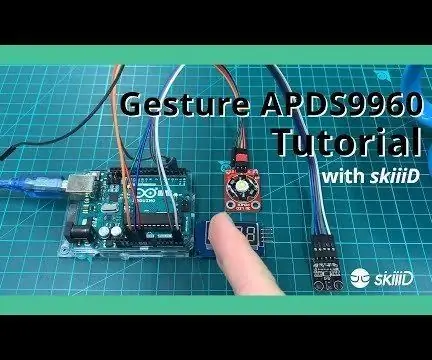 Cómo utilizar Gesture APDS9960 con SkiiiD: 9 pasos