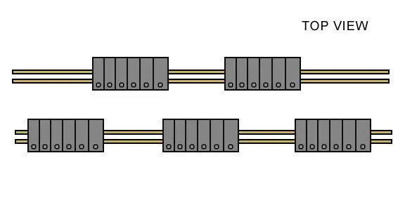 Organitzeu els interruptors de les barres