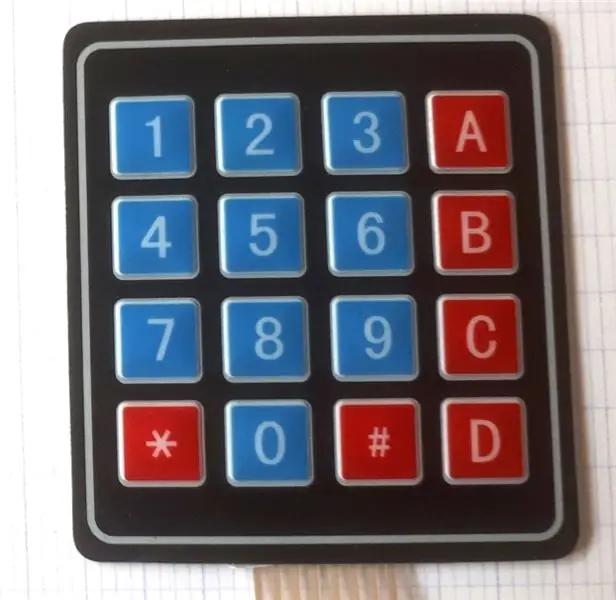 Kutumia 4x4 KeyPad na CircuitPython