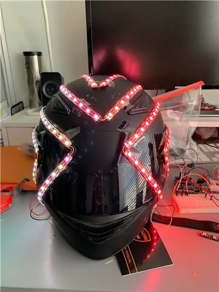 Câbler et tester les LED sur le casque