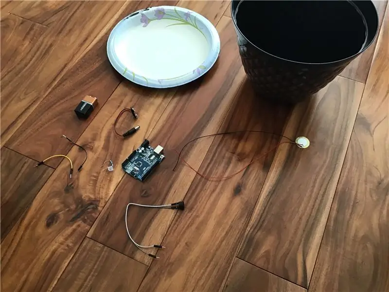 DIY pjezoelektriskās mūzikas bungas