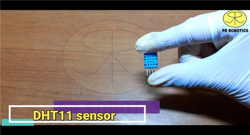 Temperatuur- en humiditeitsmeter met behulp van OLED -skerm