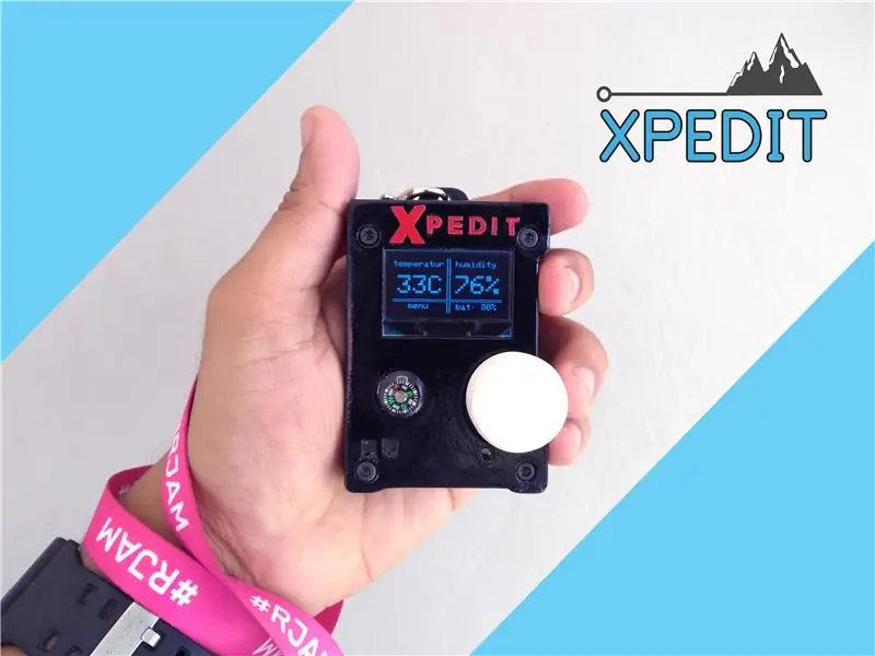 Xpedit - Peranti Pemantauan Suasana untuk Mendaki dan Trekking