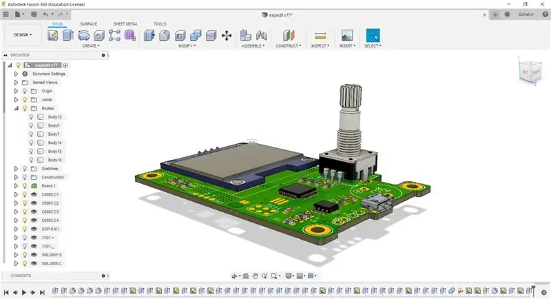 Projetando PCB usando Autodesk Eagle