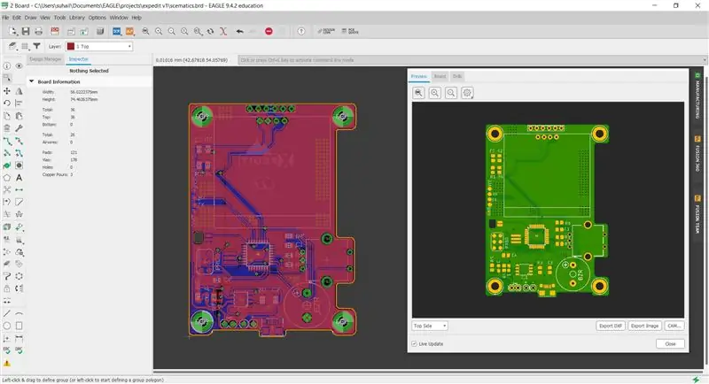 Projetando PCB usando Autodesk Eagle