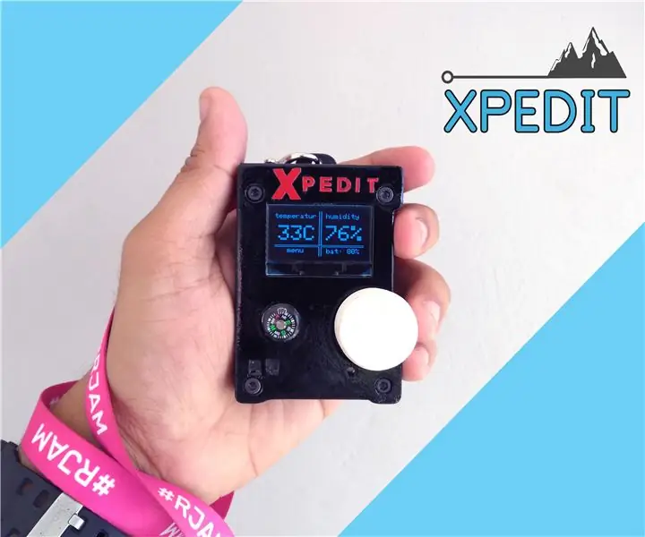 Xpedit - دستگاه نظارت بر طبیعت برای پیاده روی و پیاده روی: 12 مرحله (همراه با تصاویر)