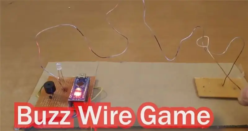 Comment faire un jeu Buzz Wire