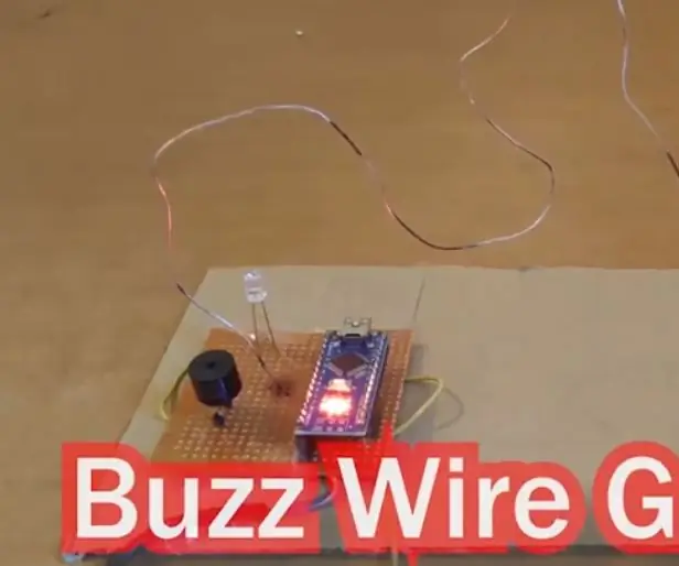 Buzz Wire ойынын қалай жасауға болады: 4 қадам