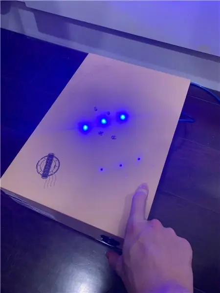 „Arduino Blue“LED kauliukai