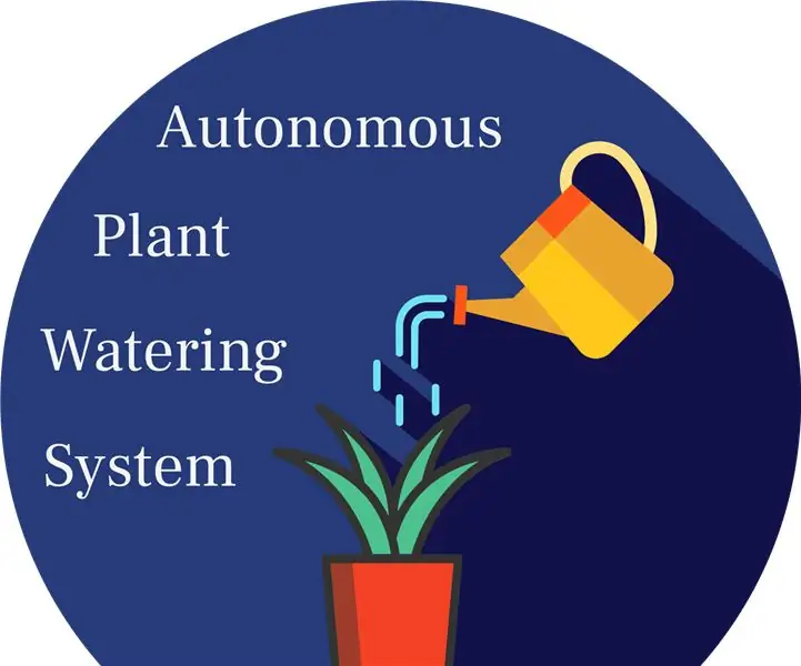 Autonomt plantevanningssystem: 4 trinn