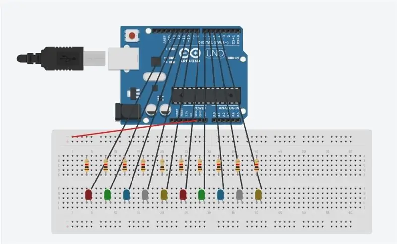 LED диоддорун туташтыруу