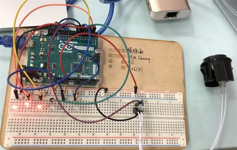 Arduino LED зарчета