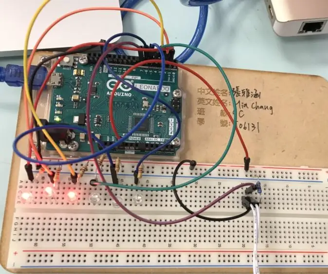 Arduino LED-dobbelstenen: 4 stappen