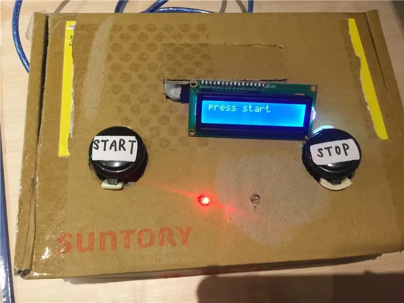 โครงการ Arduino - Stop Watch