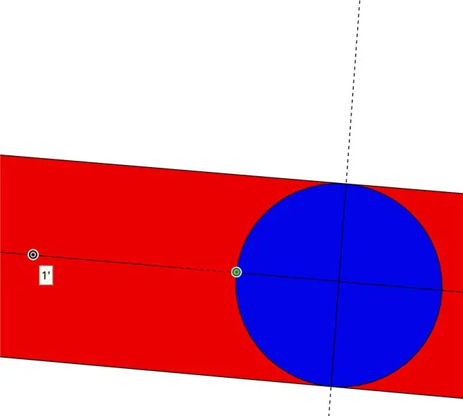 Center Line, Center Faceoff Spot, at pattern ng Center Line