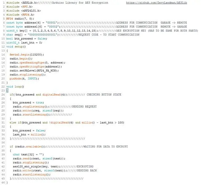 Arduino remoto seguro