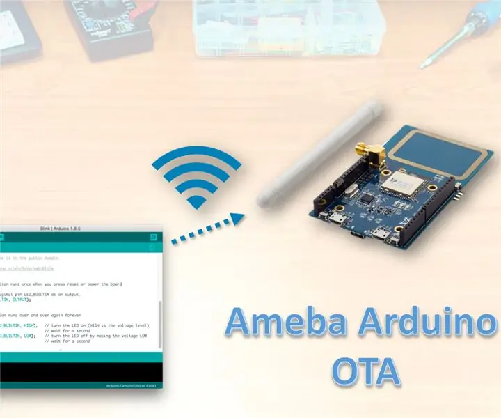 Προγραμματισμός Arduino Over the Air (OTA) - Ameba Arduino: 4 Βήματα