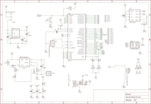 Projektiranje shema pomoću Autodesk Eagle -a