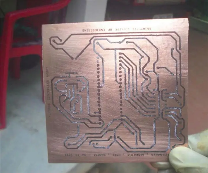 Diseño de PCB para robot controlado por teléfono móvil: 10 pasos