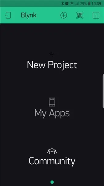 Ստացեք Blynk հավելվածը ձեր սմարթֆոնի վրա