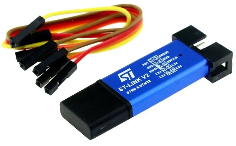 ST LINK V2 USB адаптер