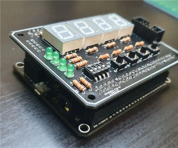 Mojo FPGA Development Board Shield: 3 trin