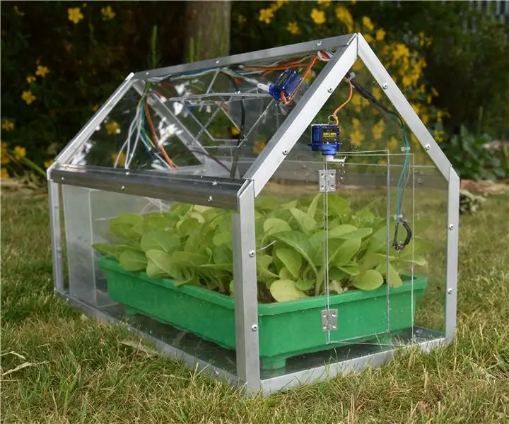 IGreenhouse - Intelligent Greenhouse: 17 trinn (med bilder)