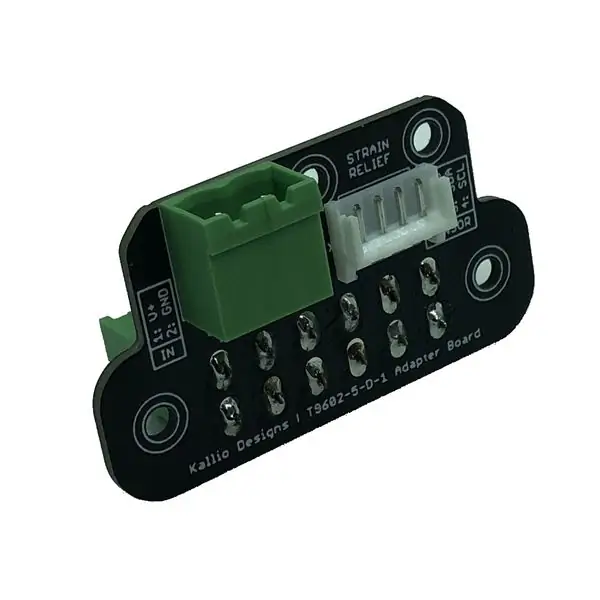 Conecte o sensor de umidade T9602