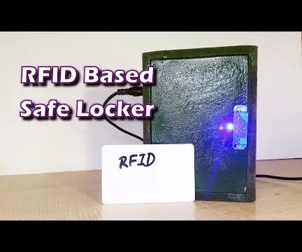 Cách tạo tủ khóa an toàn bằng khóa RFID: 5 bước